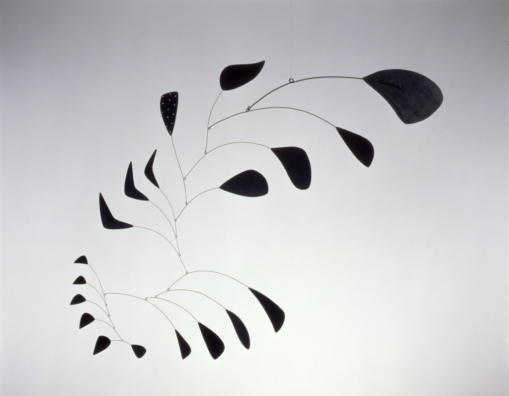 Alexander Calder (1898 - 1976) Vertical Foliage 1941 Sheet metal, wire, and paint 1359 x 1676 mm Calder Foundation, New York © 2015 Calder Foundation, New York DACS, London
