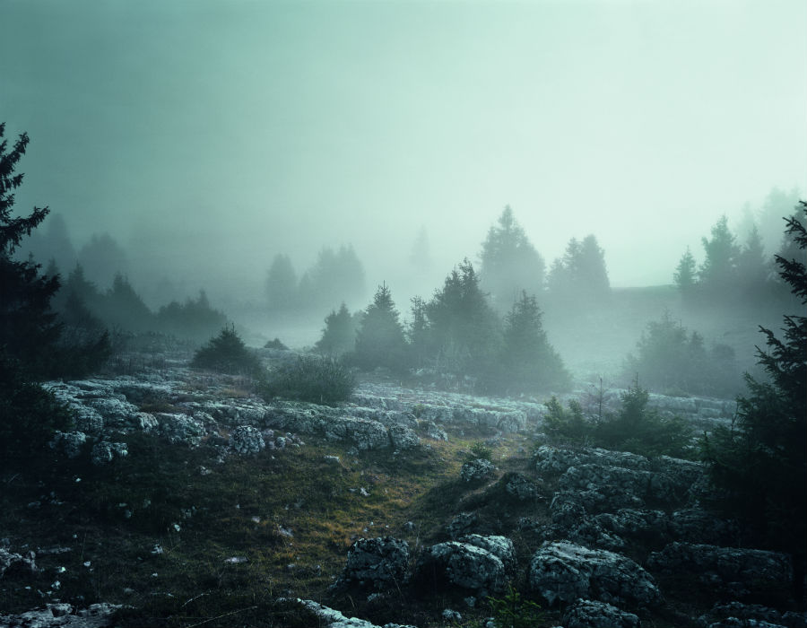 Dan Holdsworth-audemars piguet-la Vallee de Joux_paesaggio-avvolto-nella-nebbia