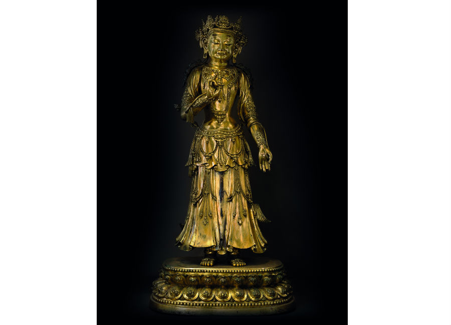 monaco-mostra-espace-ravel_2 Monaco: statua in mostra-La Città Proibita a Monaco. La vita alla corte degli imperatori e delle imperatrici della Cina