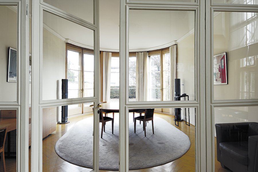 Le Corbusier - Villa Schwob - La Chaux-de-Fonds: visione degli interni