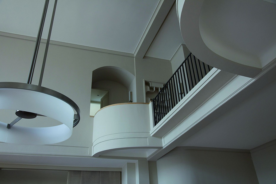 Le Corbusier - Villa Schwob: interno di una sala