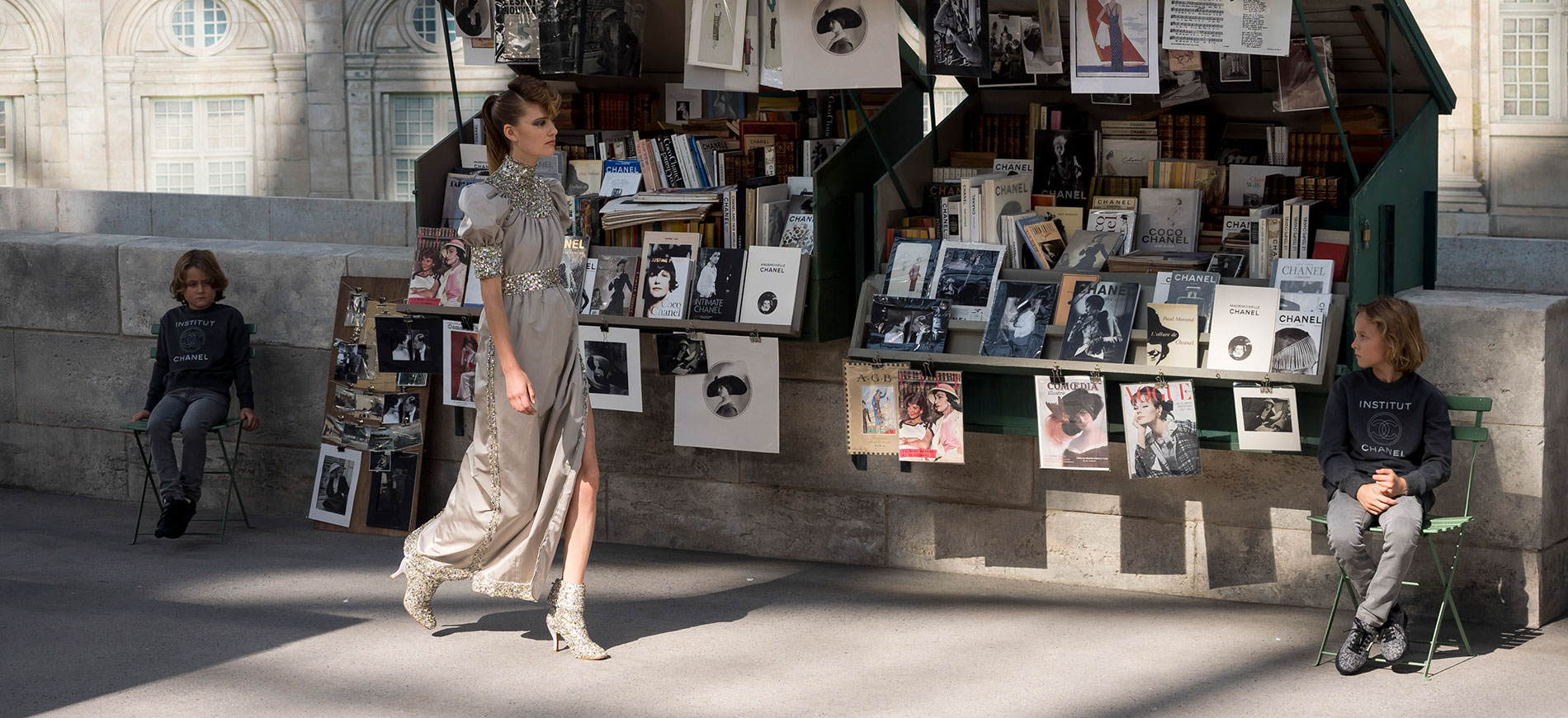 Chanel Haute Couture: modello di abito collezione autunno-inverno 2018-2019