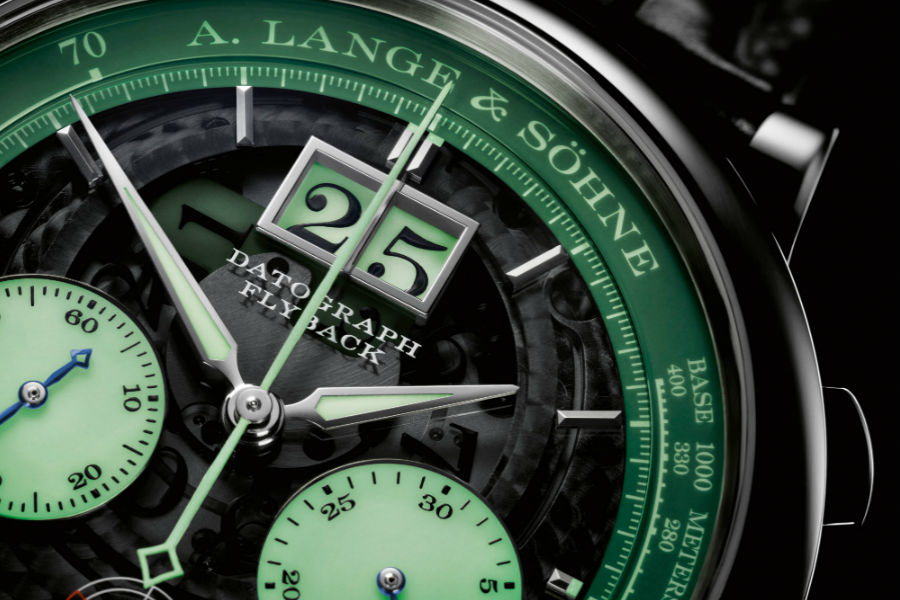 A. Lange & Söhne – Il nuovo orologio DATOGRAPH UP/DOWN «Lumen» Ref. 405.034 appena presentato a Milano il 24 Ottobre 2018 - Edizione limitata a 200 esemplari.