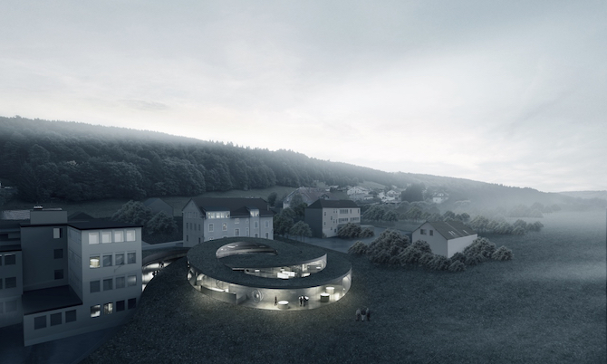 Il nuovo museo Audemars Piguet, il “Musée Atelier”progettato dall’architetto danese Bjarke Ingels.