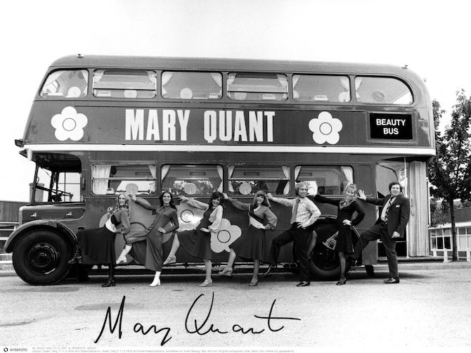 The Mary Quant Beauty bus, 1971 © INTERFOTO Alamy Stock Photo