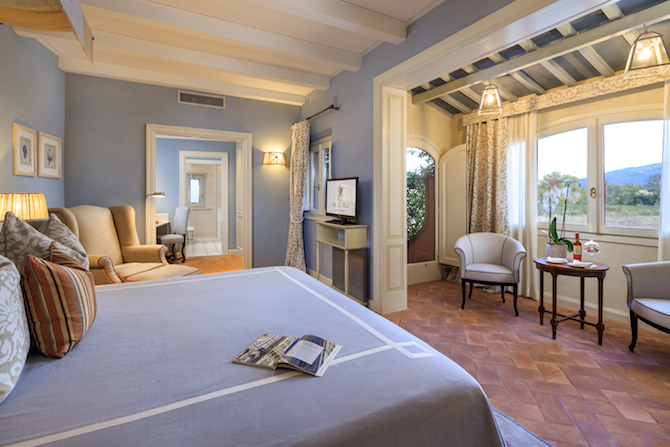 Parco Suite, Villa La Massa - Photo credits: The Leading Hotels of the World