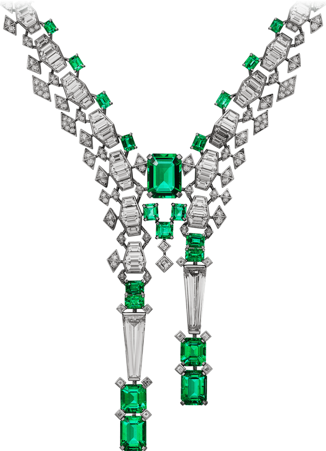 Cartier [Sur] Naturel Collana Gharial