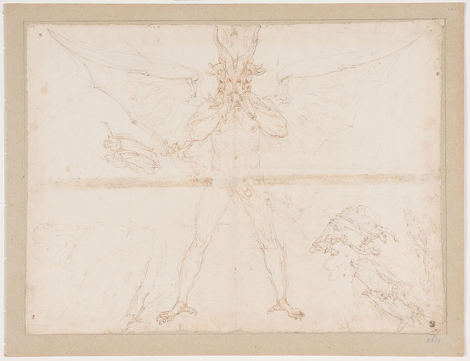 Lucifero__ credits Gallerie degli Uffizi