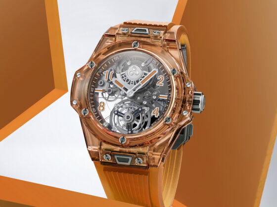 Hublot Big Bang Tourbillon Automatic Orange Sapphire
