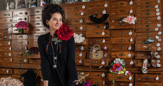 Pagliani&Brasseur di Anna Tosi: modisteria e fiori in tessuto per l’alta moda