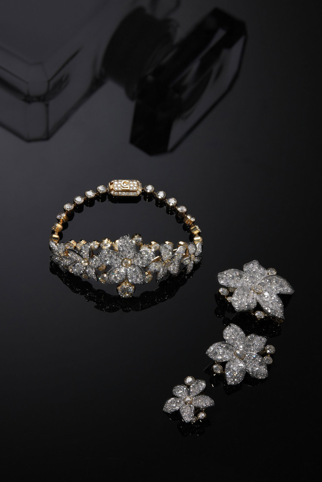 Collection N°5, Chanel High Jewelry. Bracciale Grasse Jasmine