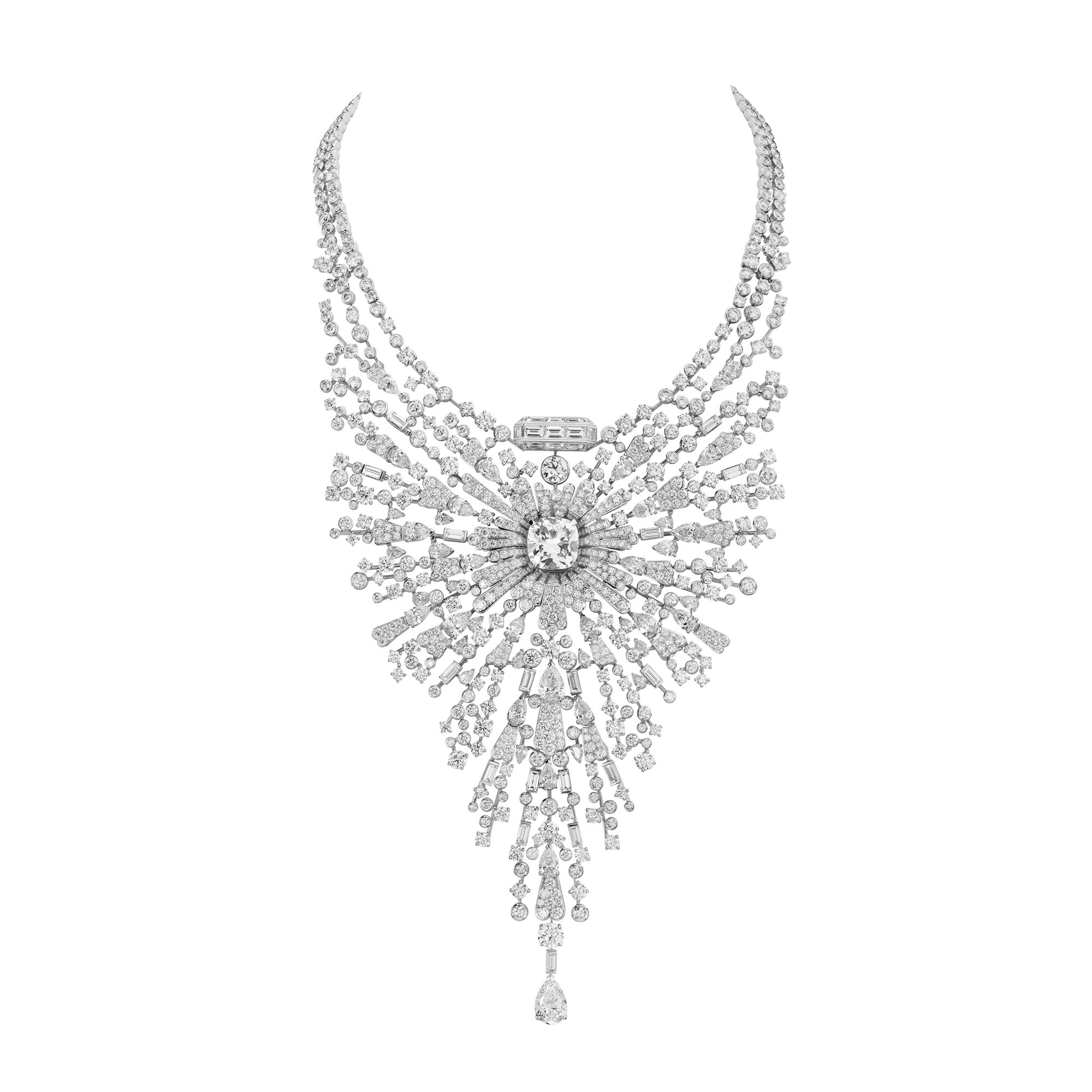 Collection N°5, Chanel High Jewelry. Collana Diamond Sillage