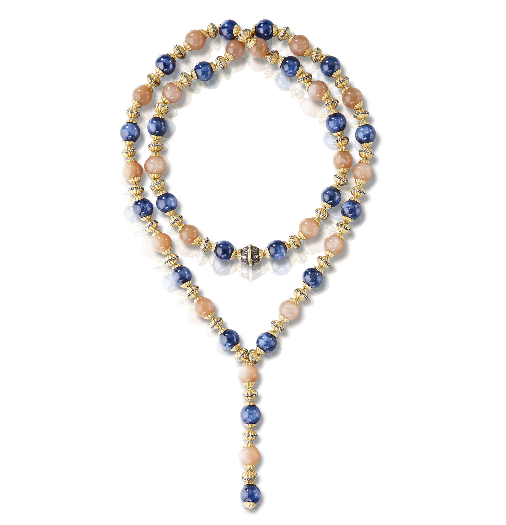 Alcune creazioni contemporanee della linea di collane ombelicali